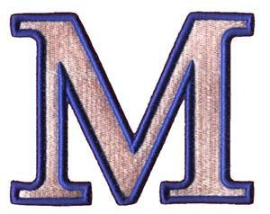 M&m Wallpaper Greek Puff Letter M.En gm M&m Wallpaper